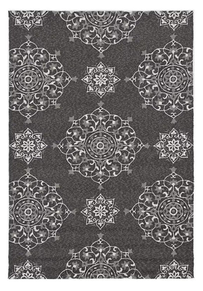 8' X 10' Charcoal Hand Tufted Area Rug — view 2