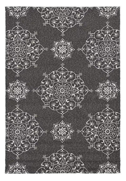 8' X 10' Charcoal Hand Tufted Area Rug HomeRoots