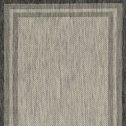 3' X 4' Blue And Green Striped Indoor Outdoor Area Rug HomeRoots
