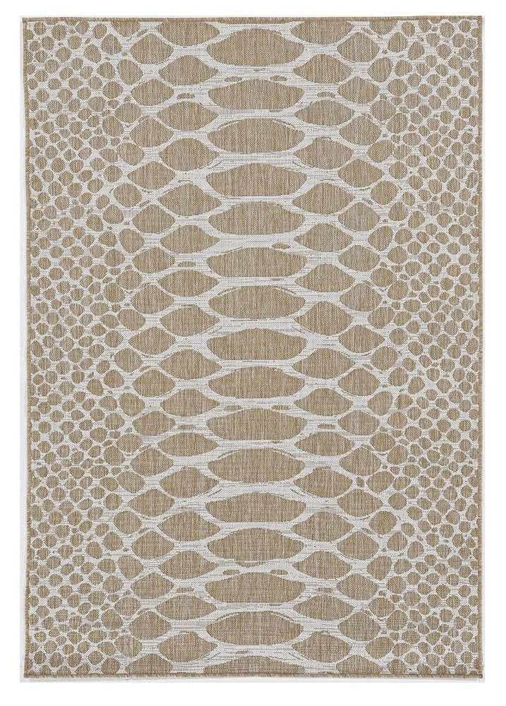 5' X 8' Natural Animal Print Area Rug — view 3