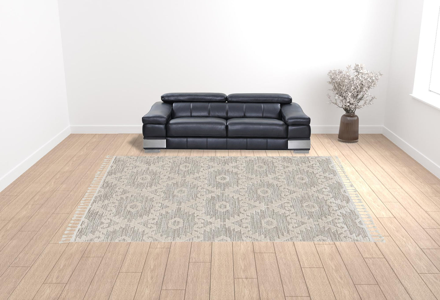 12' X 15' Ivory Beige Area Rug