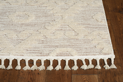 12' X 15' Ivory Beige Area Rug