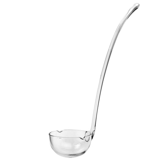 Mouth Blown Lead Free Crystal Gravy Dressing Or Punch Ladle HomeRoots