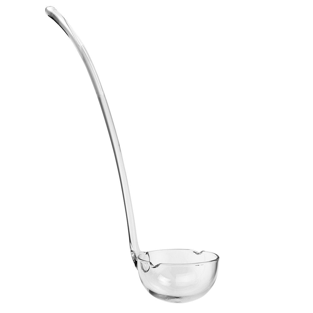 Mouth Blown Lead Free Crystal Gravy Dressing Or Punch Ladle - FurniFindUSA