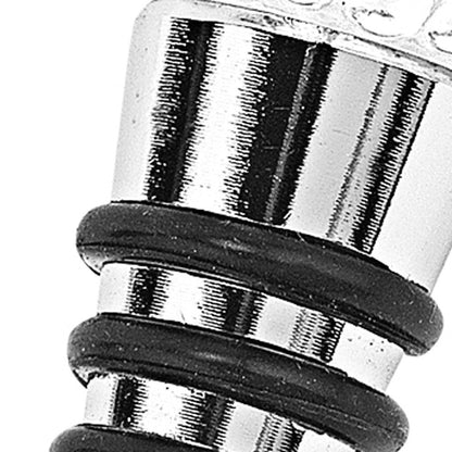 4" Clear Lead Free Crystal Bottle Stopper HomeRoots