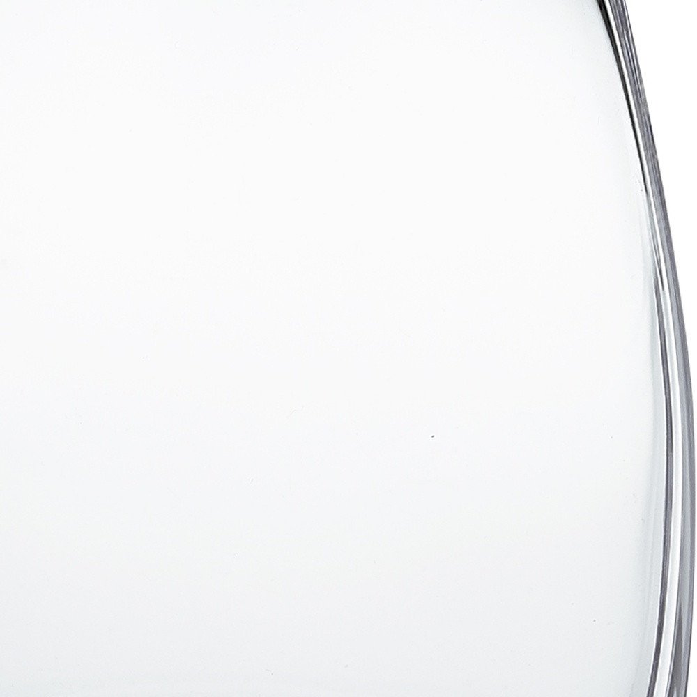 8" Clear Oval Crystal Glass Table Vase HomeRoots