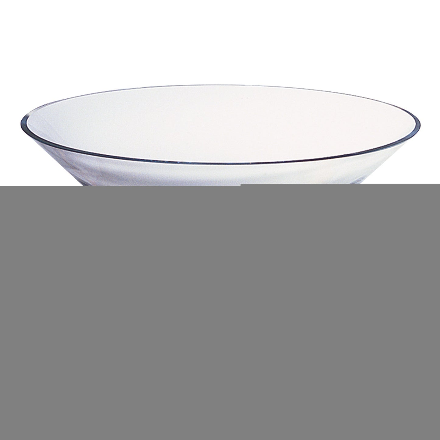 11" Clear Mouth Blown Crystal Round Pedestal Centerpiece Bowl HomeRoots