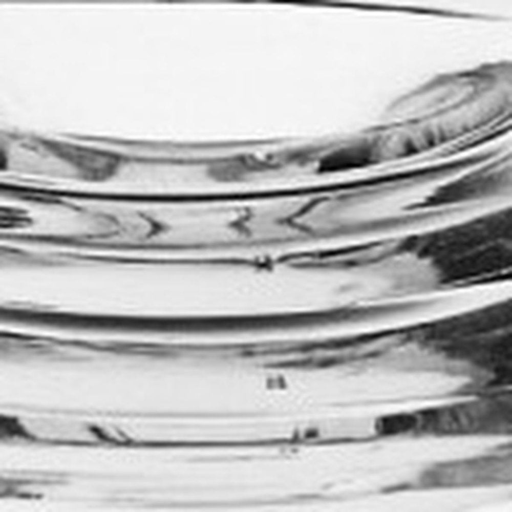 10" Clear Crystal Round Pedestal Trifle Bowl HomeRoots
