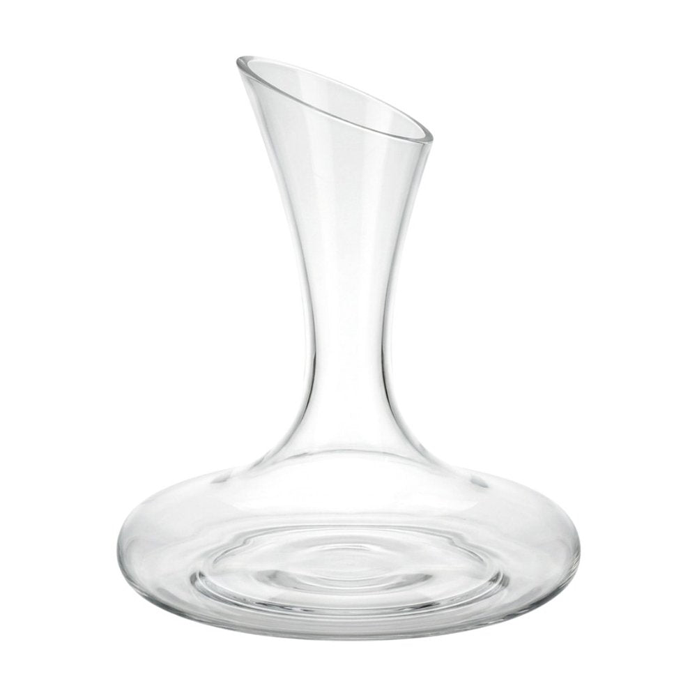 Clear Crystal Glass Convex Curve Shape Stemless Carafe HomeRoots