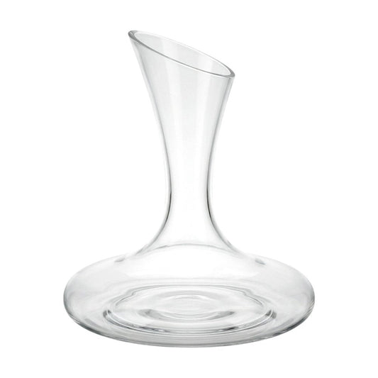 Clear Crystal Glass Convex Curve Shape Stemless Carafe HomeRoots