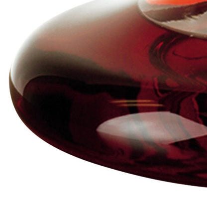 Clear Crystal Glass Convex Curve Shape Stemless Carafe HomeRoots