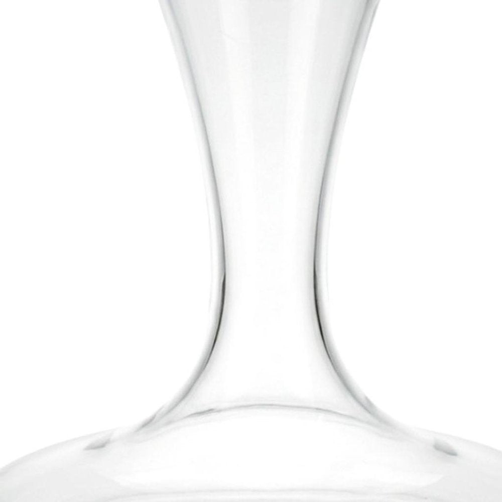 Clear Crystal Glass Convex Curve Shape Stemless Carafe HomeRoots