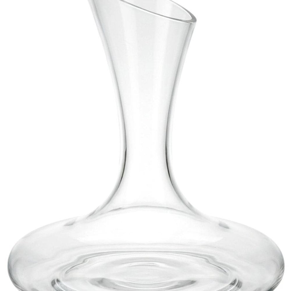 Clear Crystal Glass Convex Curve Shape Stemless Carafe HomeRoots
