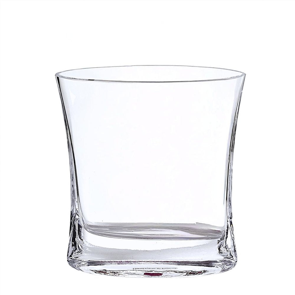 7" Clear Oval Crystal Glass Table Vase HomeRoots