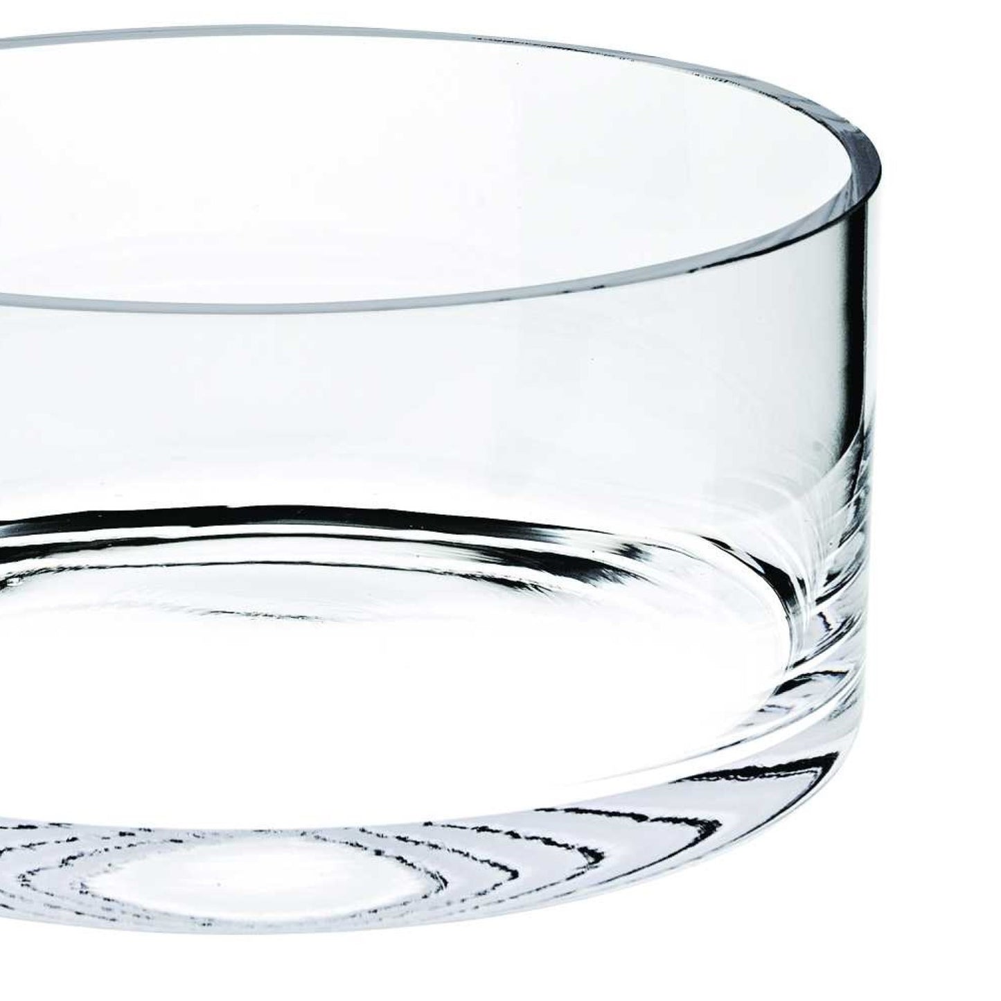 6" Clear Lead Free Crystal Round Candy Or Nut Bowl