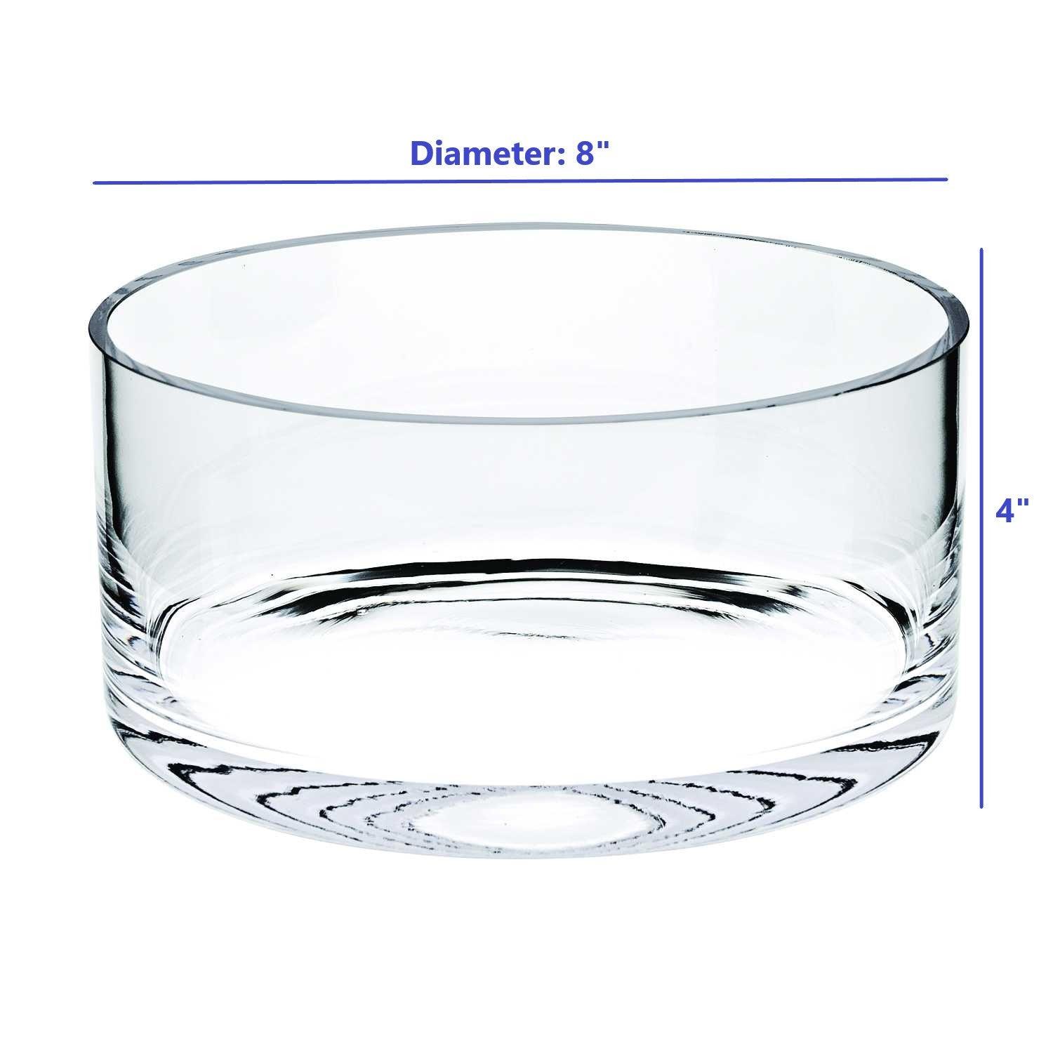 5.5" Mouth Blown Crystal All Purpose Lead Free Bowl - FurniFindUSA