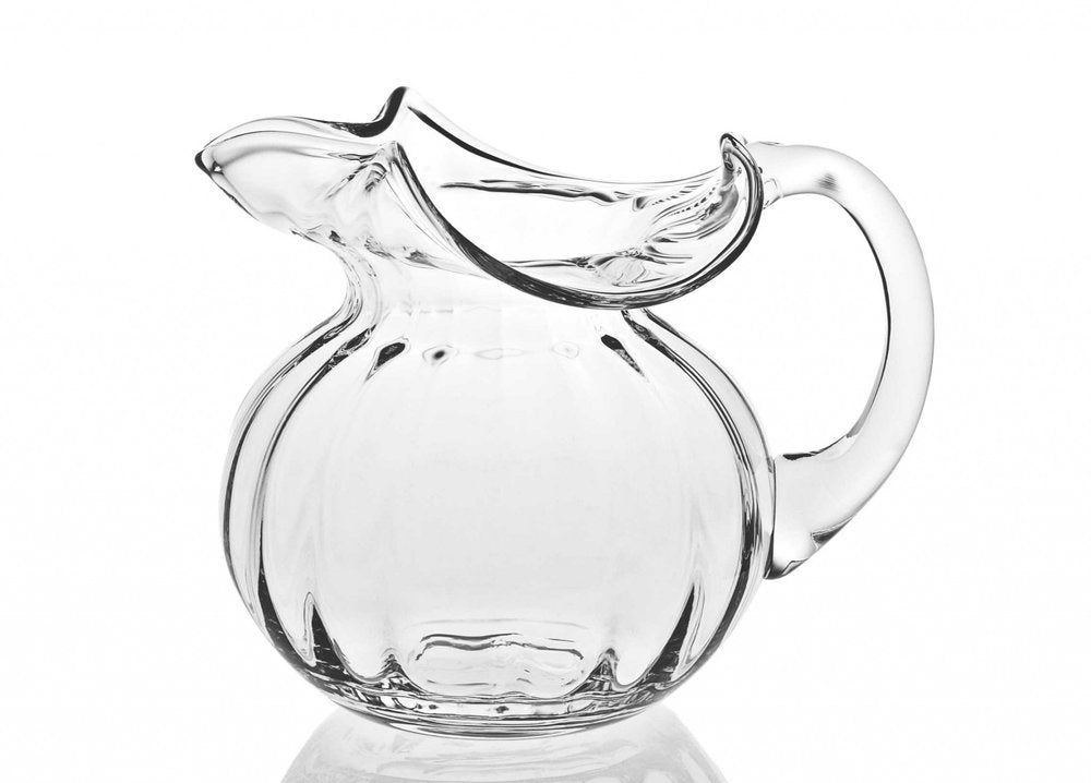 Mouth Blown Glass Pitcher  42 Oz HomeRoots