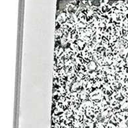 5" x 7" Silver Crystal Tabletop Picture Frame HomeRoots
