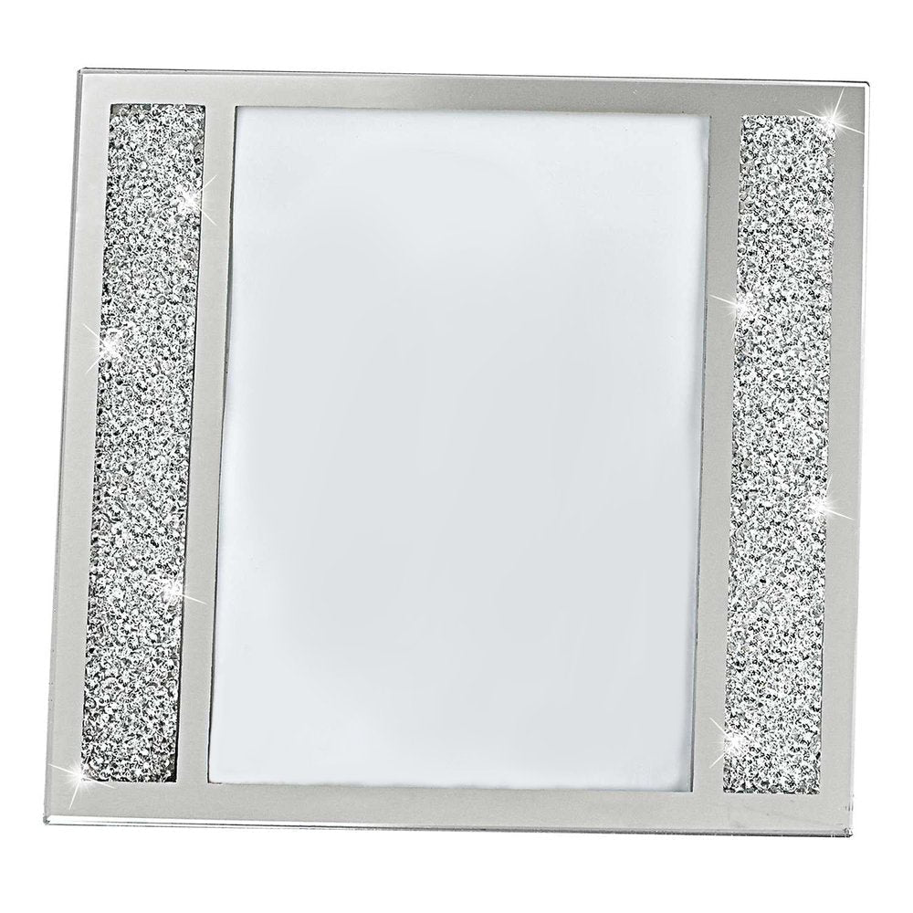 5" x 7" Silver Crystal Tabletop Picture Frame — view 5