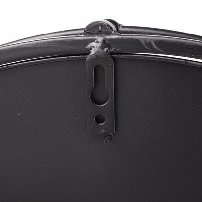 24" Silver Round Metal Indoor Outdoor Tray With Handles