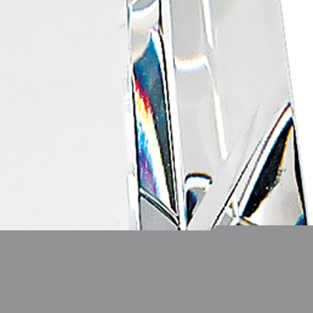 12" Clear Crystal Obelisk Statue HomeRoots