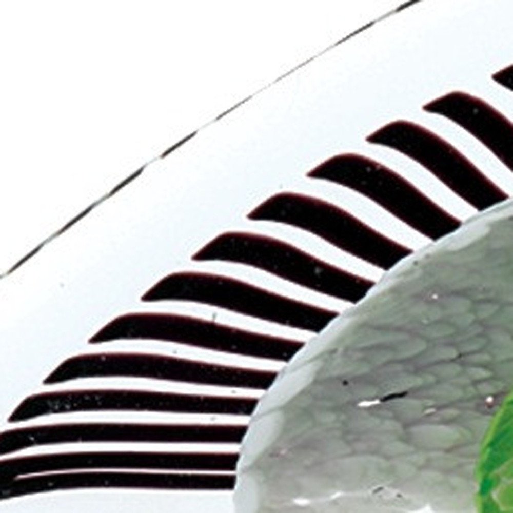 8" Clear Blue and Green Murano Glass Modern Abstract Tabletop Sculpture HomeRoots