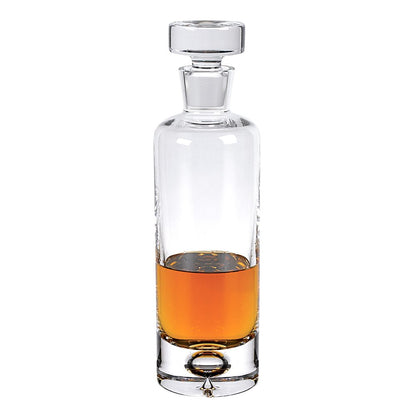 Clear Crystal Glass Round Bowl Stemless Decanter HomeRoots
