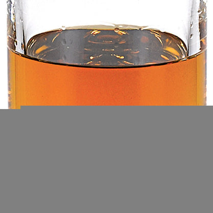 Mouth Blown European Crystal Round Decanter 28 Oz HomeRoots