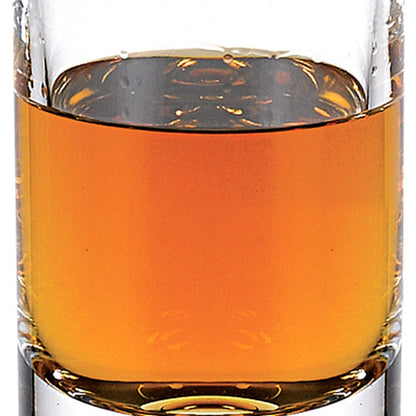 Clear Crystal Glass Round Bowl Stemless Decanter HomeRoots