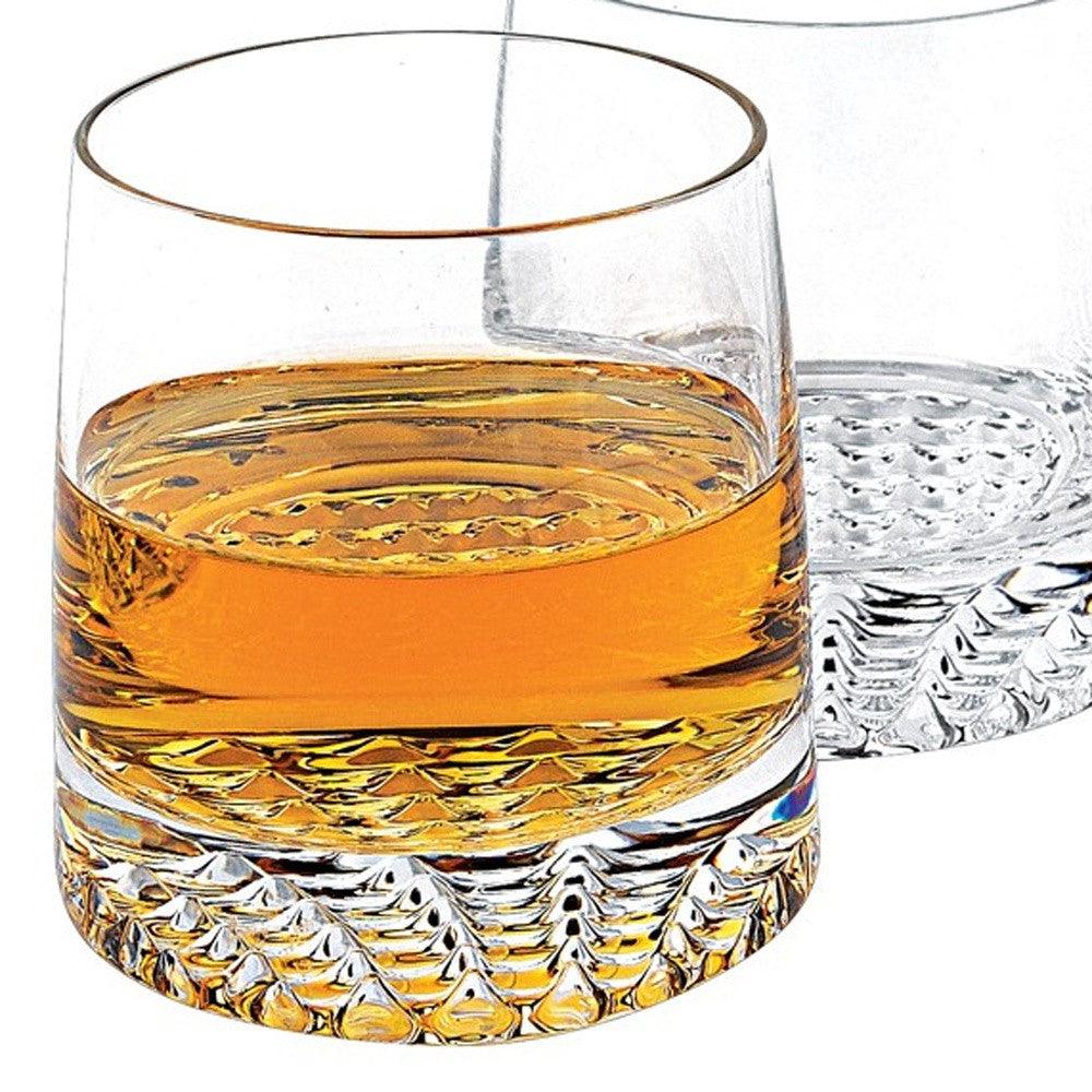 Mouth Blown European Crystal 5 Pc Whiskey Set - FurniFindUSA