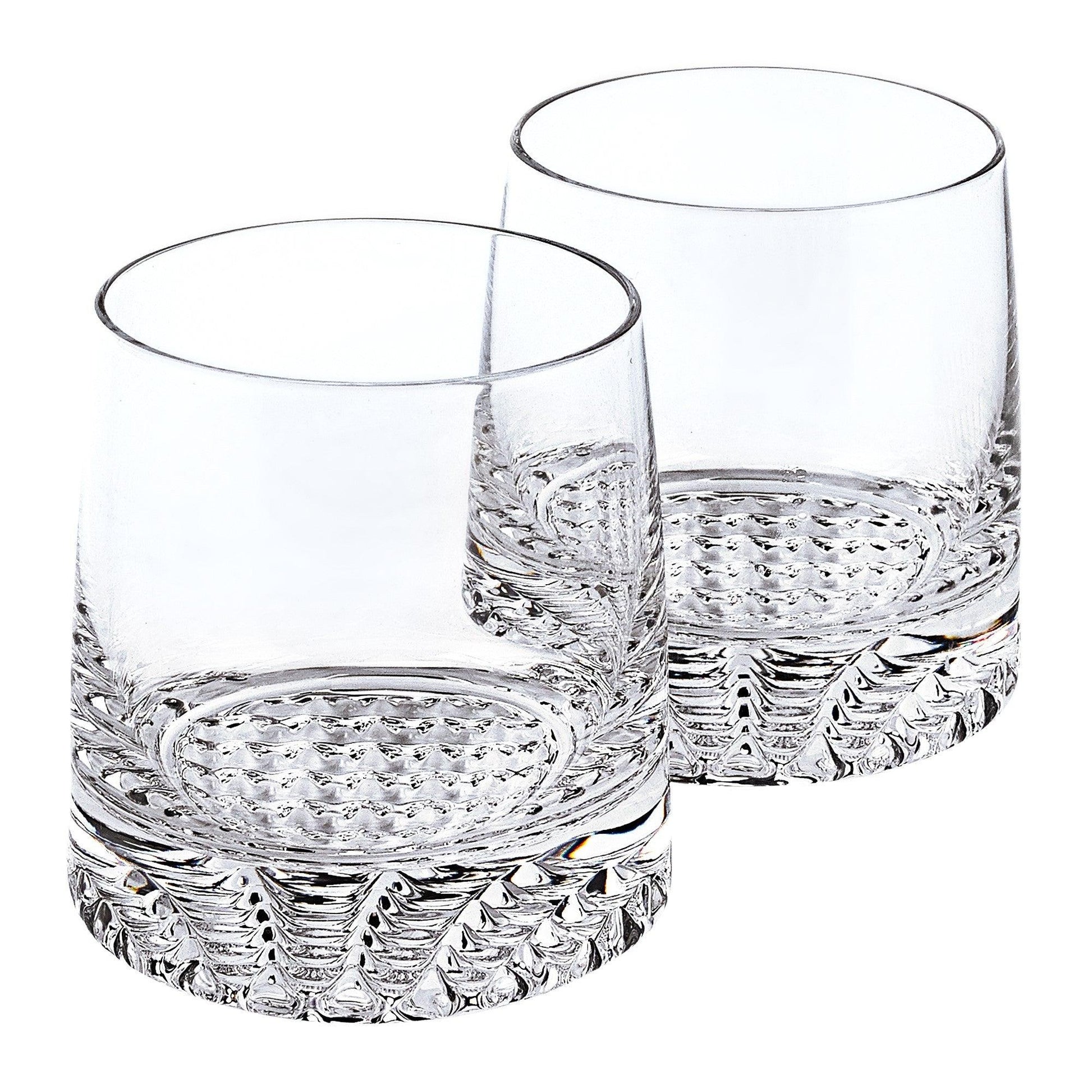 Mouth Blown European Crystal Whiskey Set 4 Pc Rocks Or Dof Set - FurniFindUSA