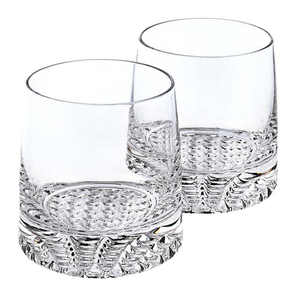 Mouth Blown European Crystal Whiskey Set 4 Pc Rocks Or Dof Set - FurniFindUSA