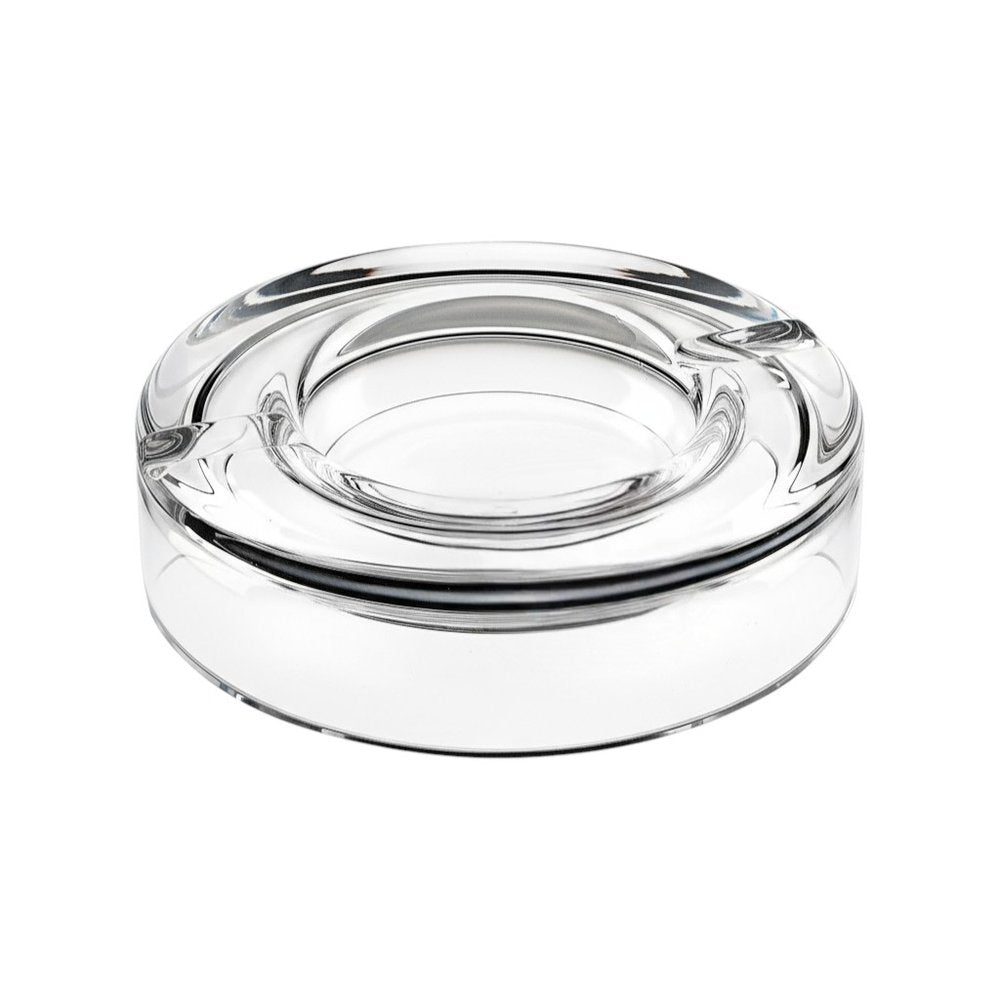 Mouth Blown European Crystal Cigar Ash Tray HomeRoots