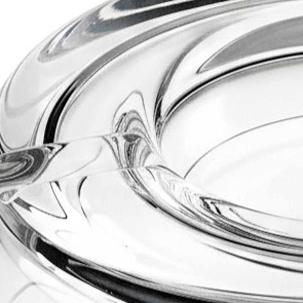 Mouth Blown European Crystal Cigar Ash Tray HomeRoots