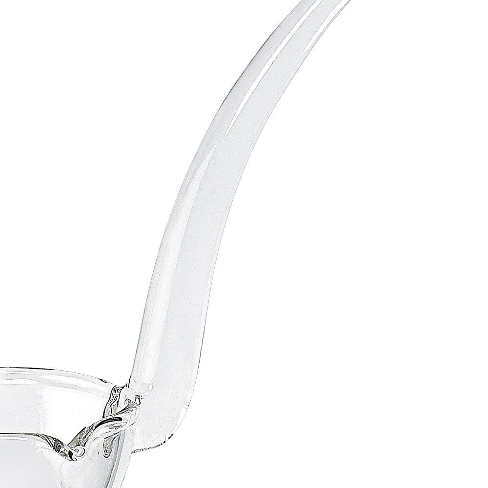 7" Mouth Blown Crystal Gravy Ladle - FurniFindUSA