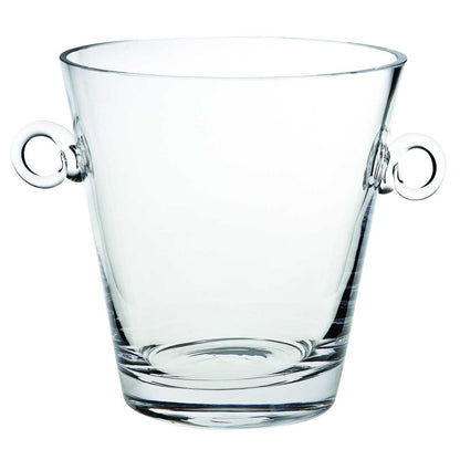 8 Mouth Blown European Glass Ice Bucket Or Cooler HomeRoots