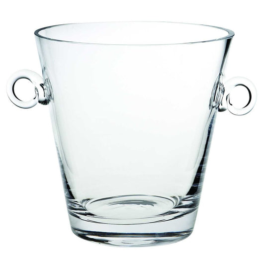 8 Mouth Blown European Glass Ice Bucket Or Cooler HomeRoots