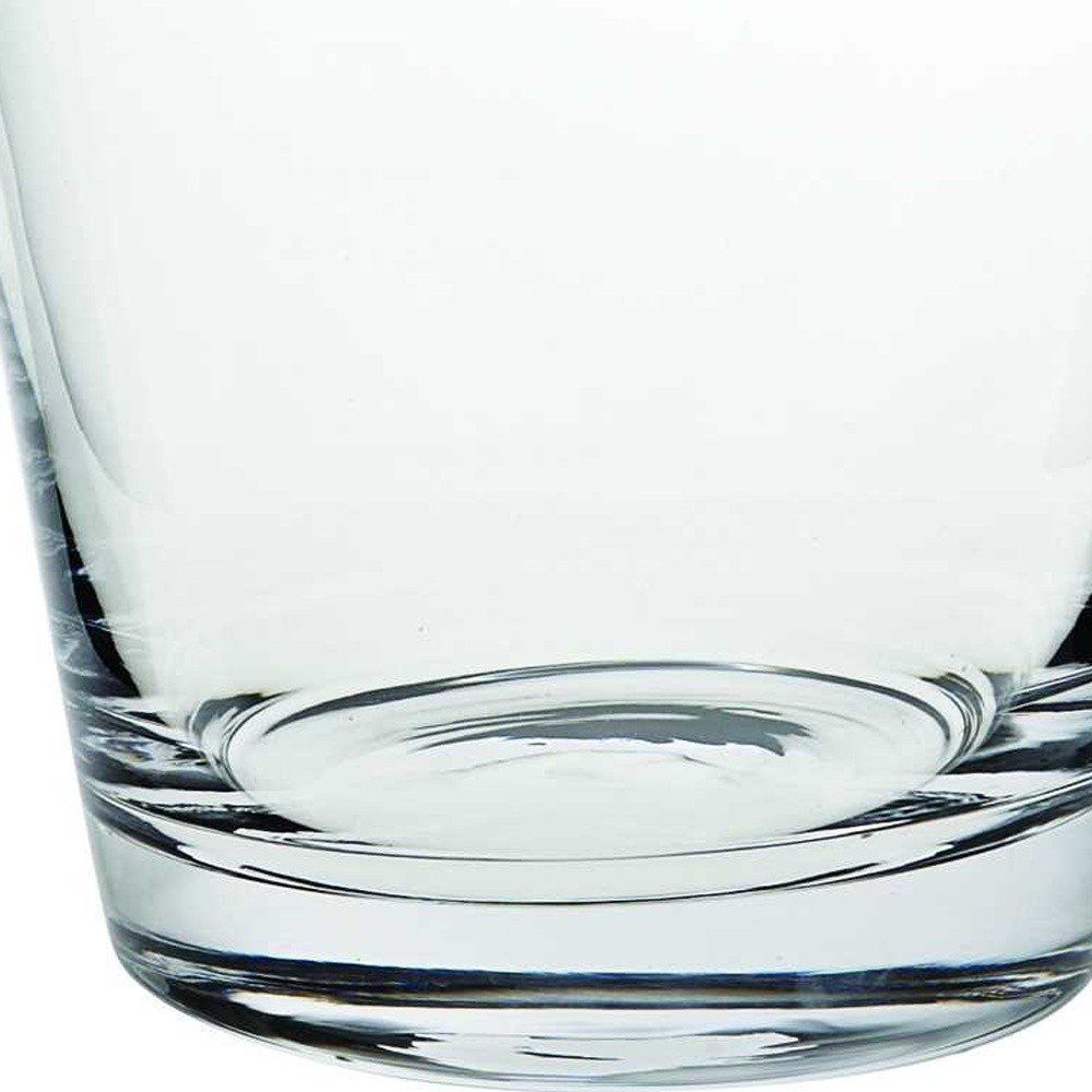 9" Clear Mouth Blown Crystal Ice Bucket HomeRoots