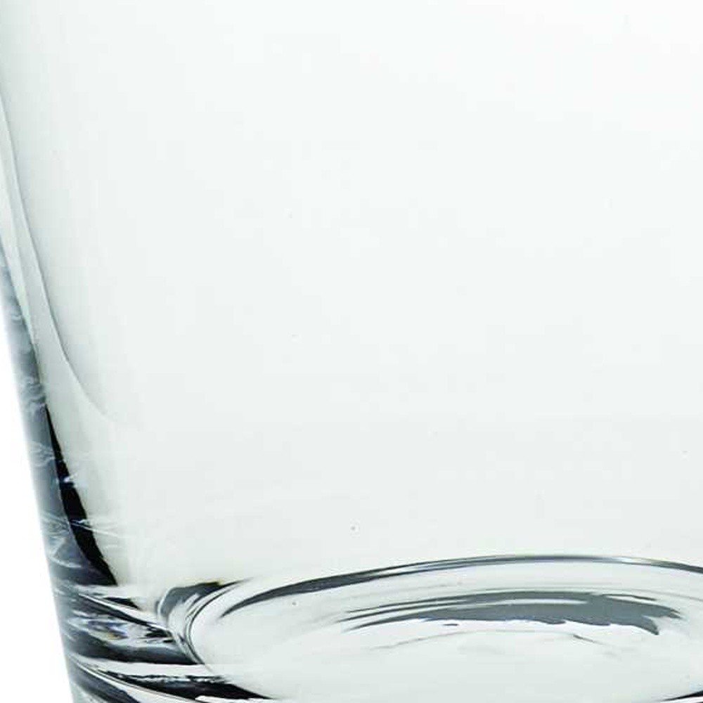 9" Clear Mouth Blown Crystal Ice Bucket HomeRoots