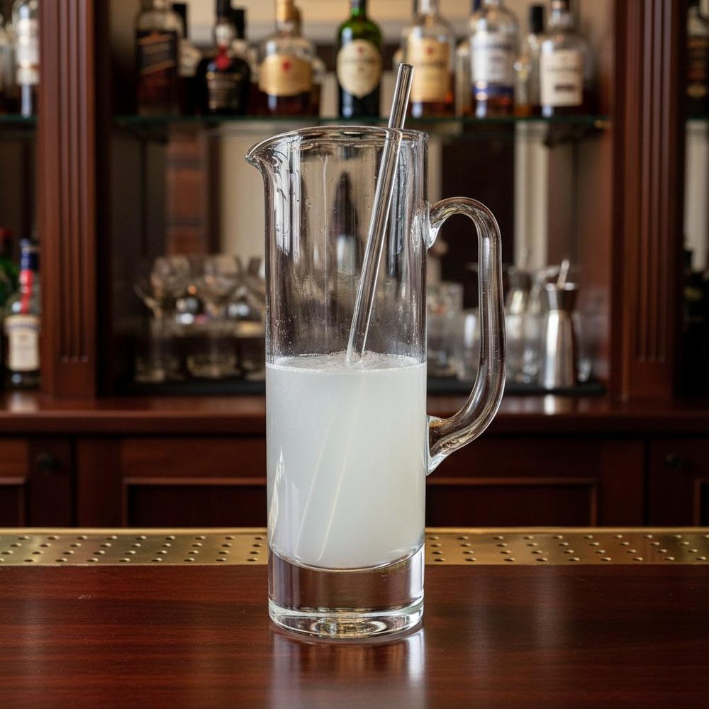13" Clear Lead Free Crystal Martini Pitcher And Stirrer — view 5