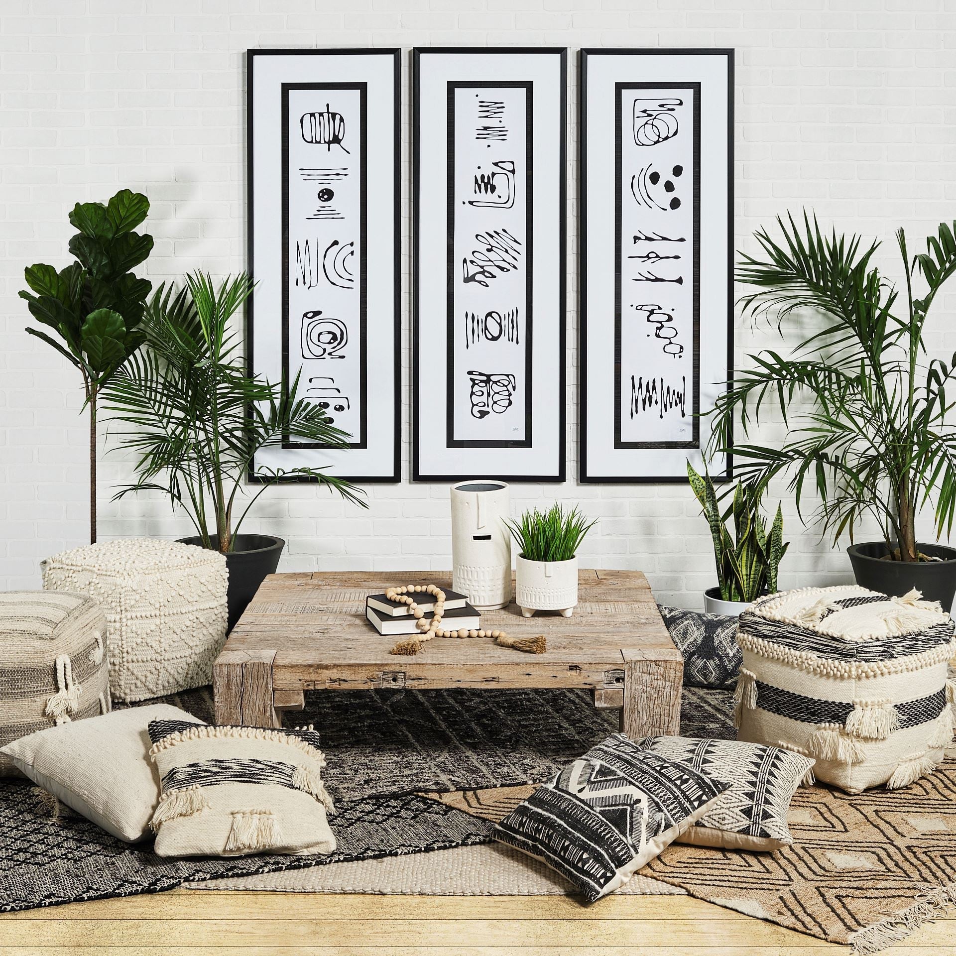 48" Natural Wood Distressed Coffee Table HomeRoots