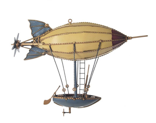 Steampunk Airship Metal Model HomeRoots