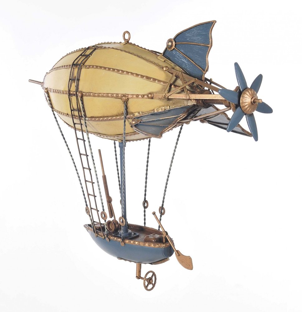 Steampunk Airship Metal Model HomeRoots