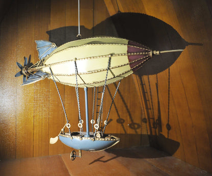 Steampunk Airship Metal Model