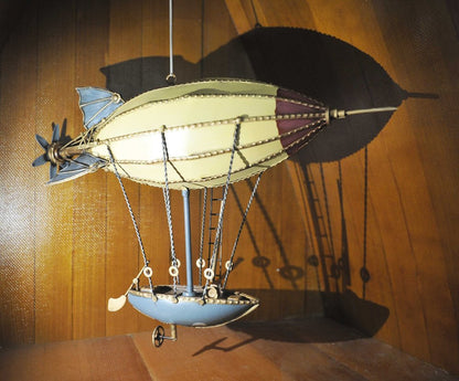 Steampunk Airship Metal Model HomeRoots