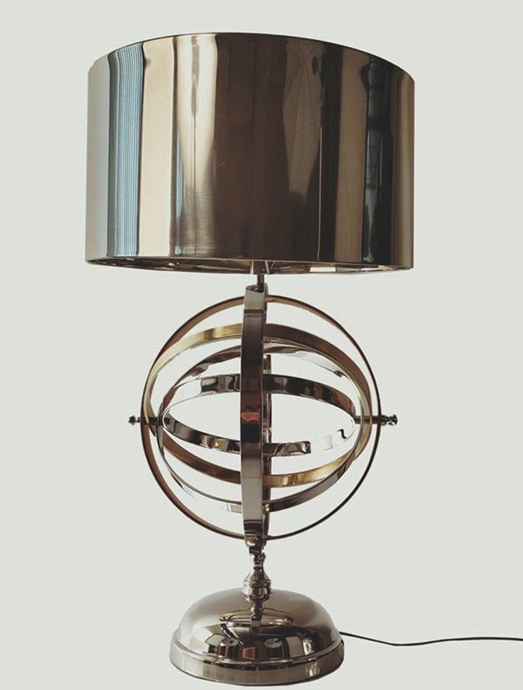 17" Bronze Metal Standard Table Lamp — view 2