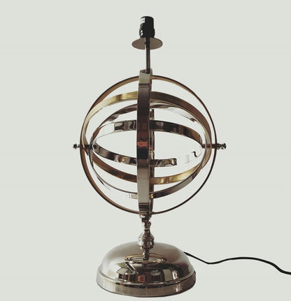 17" Bronze Metal Standard Table Lamp HomeRoots