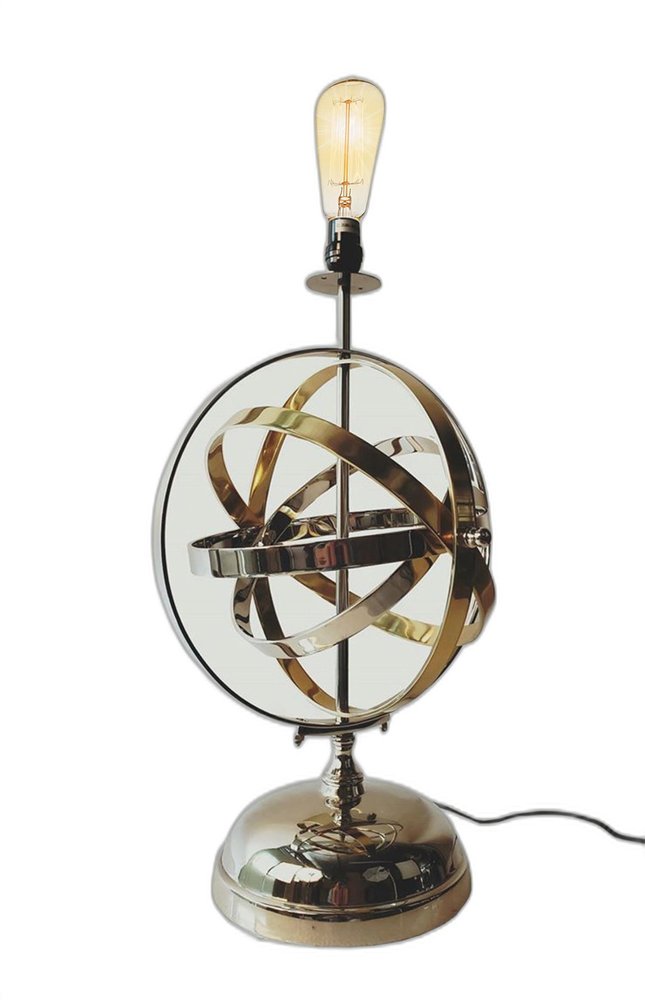 17" Bronze Metal Standard Table Lamp HomeRoots