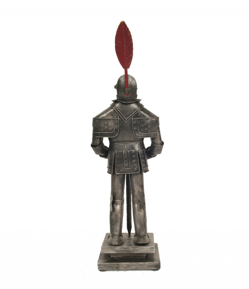 Medieval Armor Suit Tin Antique Decor — view 3