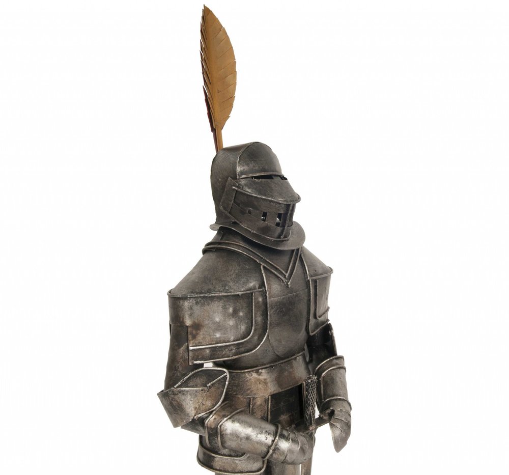 Medieval Armor Suit Tin Antique Decor HomeRoots